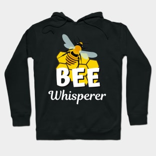 Bee Whisperer Beekeeper Honey Honeycomb Hoodie